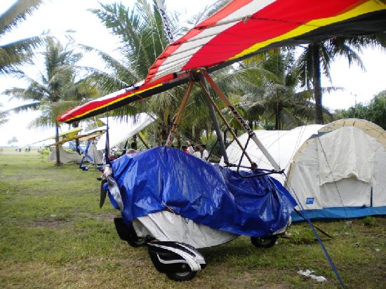 Menikmati Pangandaran Dari Pesawat Capung