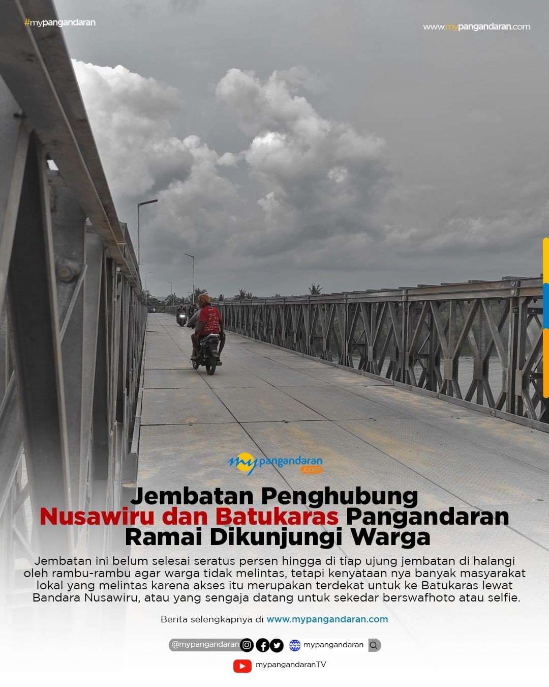 Jembatan Penghubung Nusawiru dan Batukaras 