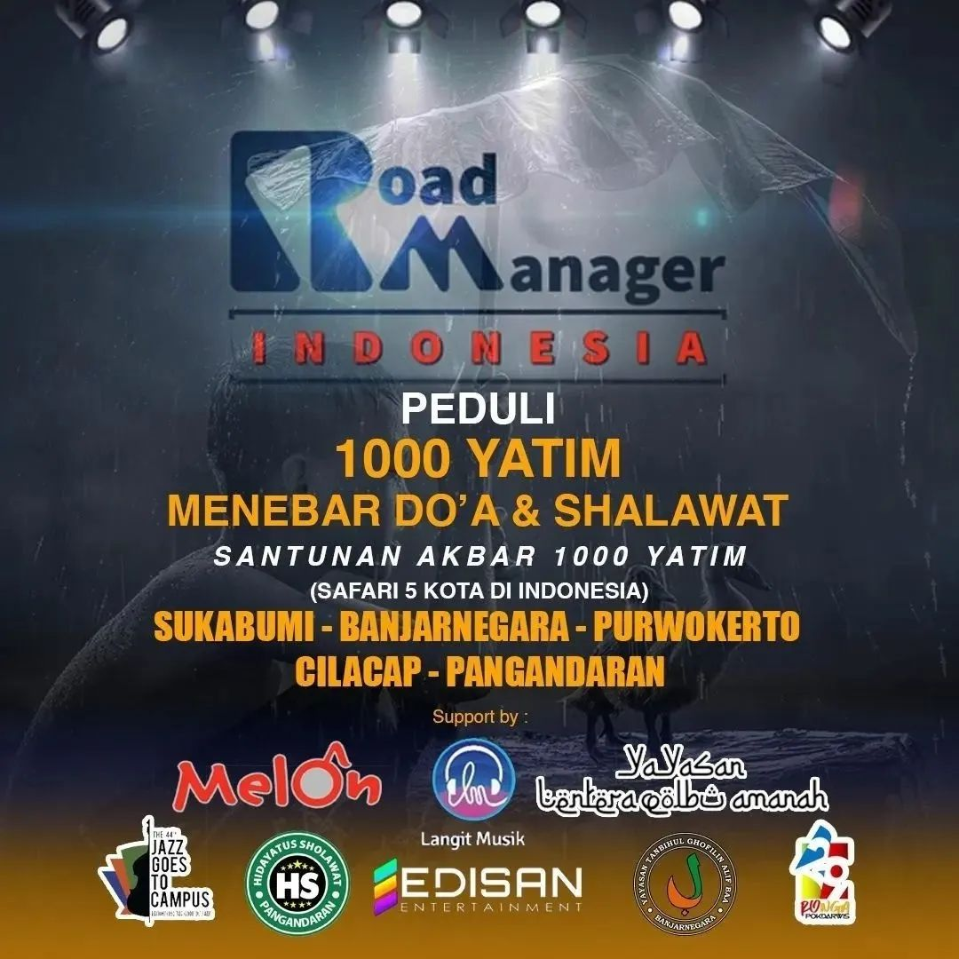 Bismillah...
@road_manager_indonesia kembali membuat acara donasi 