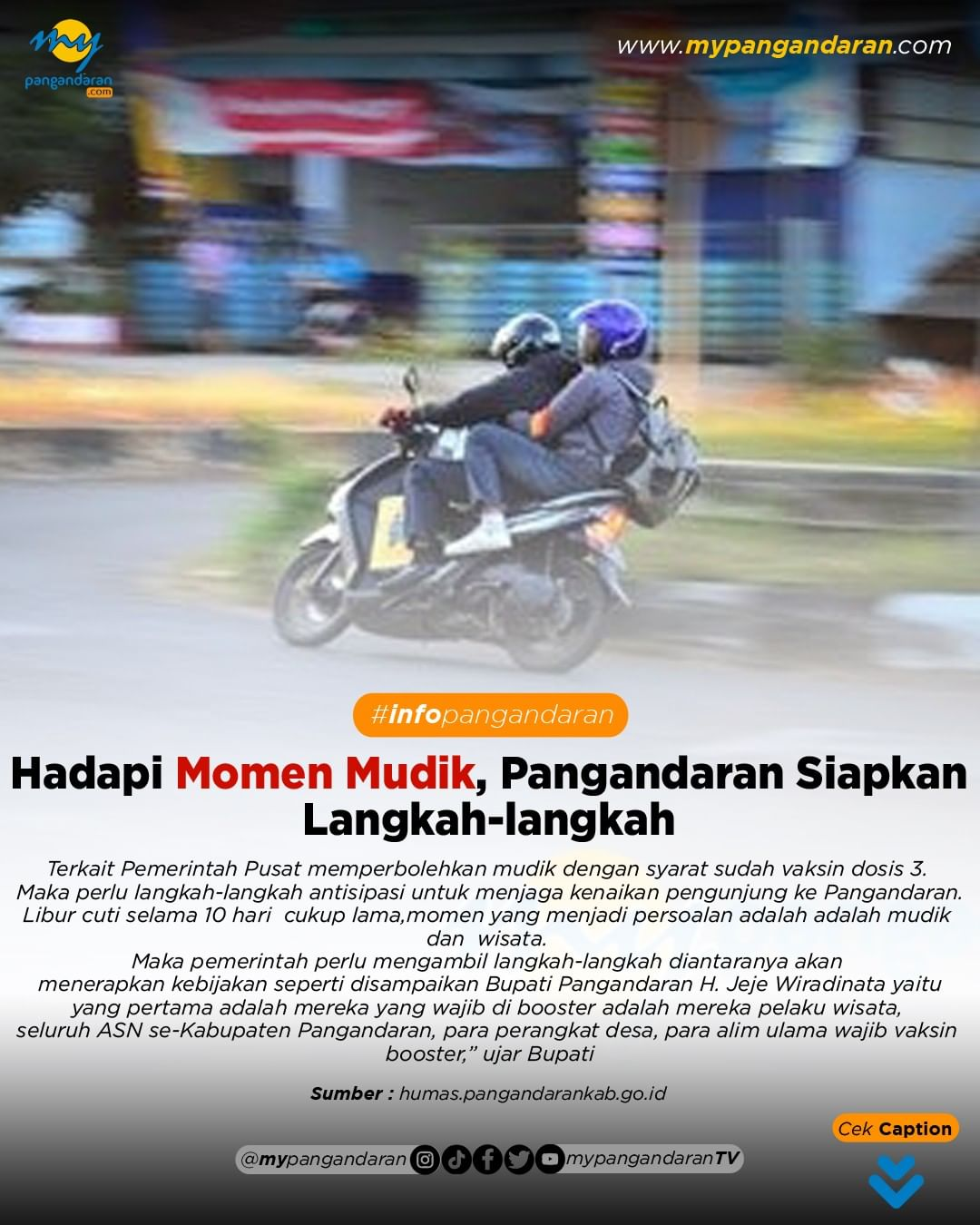 Hadapi Momen Mudik, Pangandaran Siapkan 