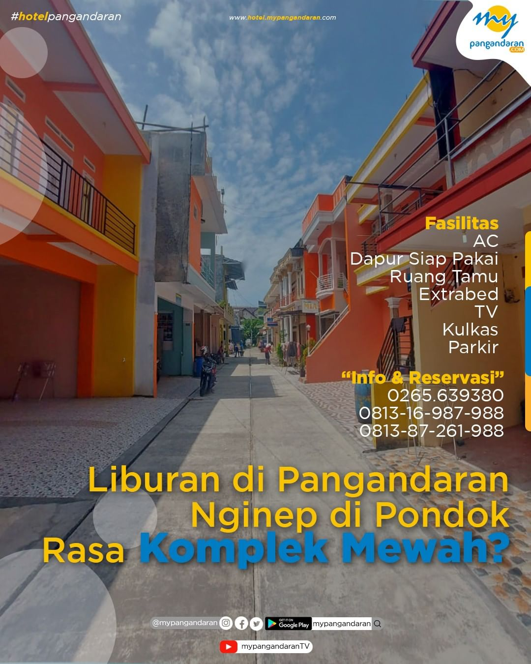 Ada yang pernah menginap di sini?
Liburan di Pangandaran Nginep di Pondok rasa KOMPLEK MEWAH
Ada pu- Read More    ...