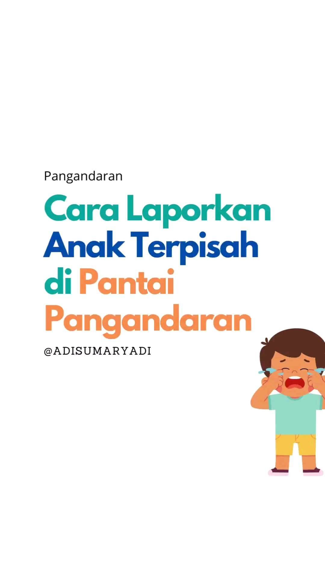 Save ya barangkali perlu #pangandaran 