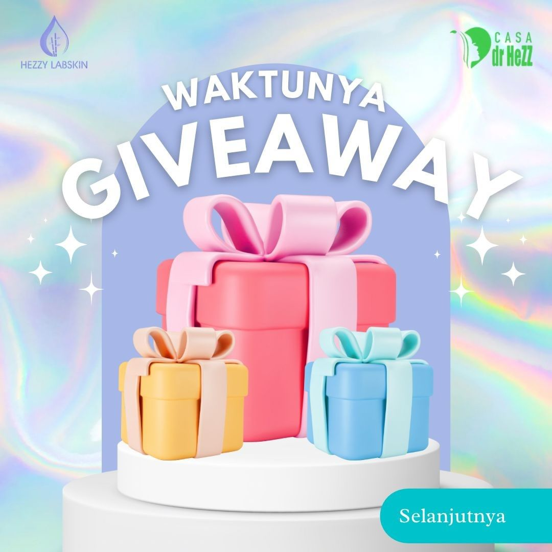 GIVEAWAY TIME ! 
Hai Beauties...
Halo Kakak semua di Kota Bandung dst
Anda ingin mendapatkan merchan- Read More     ...