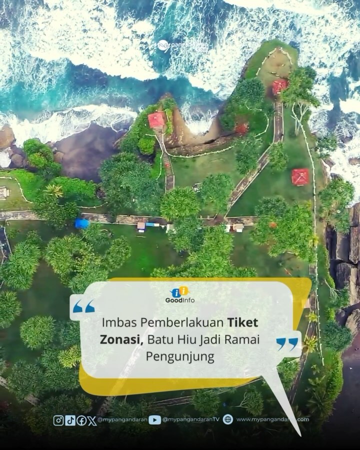 Imbas Pemberlakuan Tiket Zonasi, Batu Hiu Jadi Ramai Pengunjung
==
Setelah diberlakukannya           ...