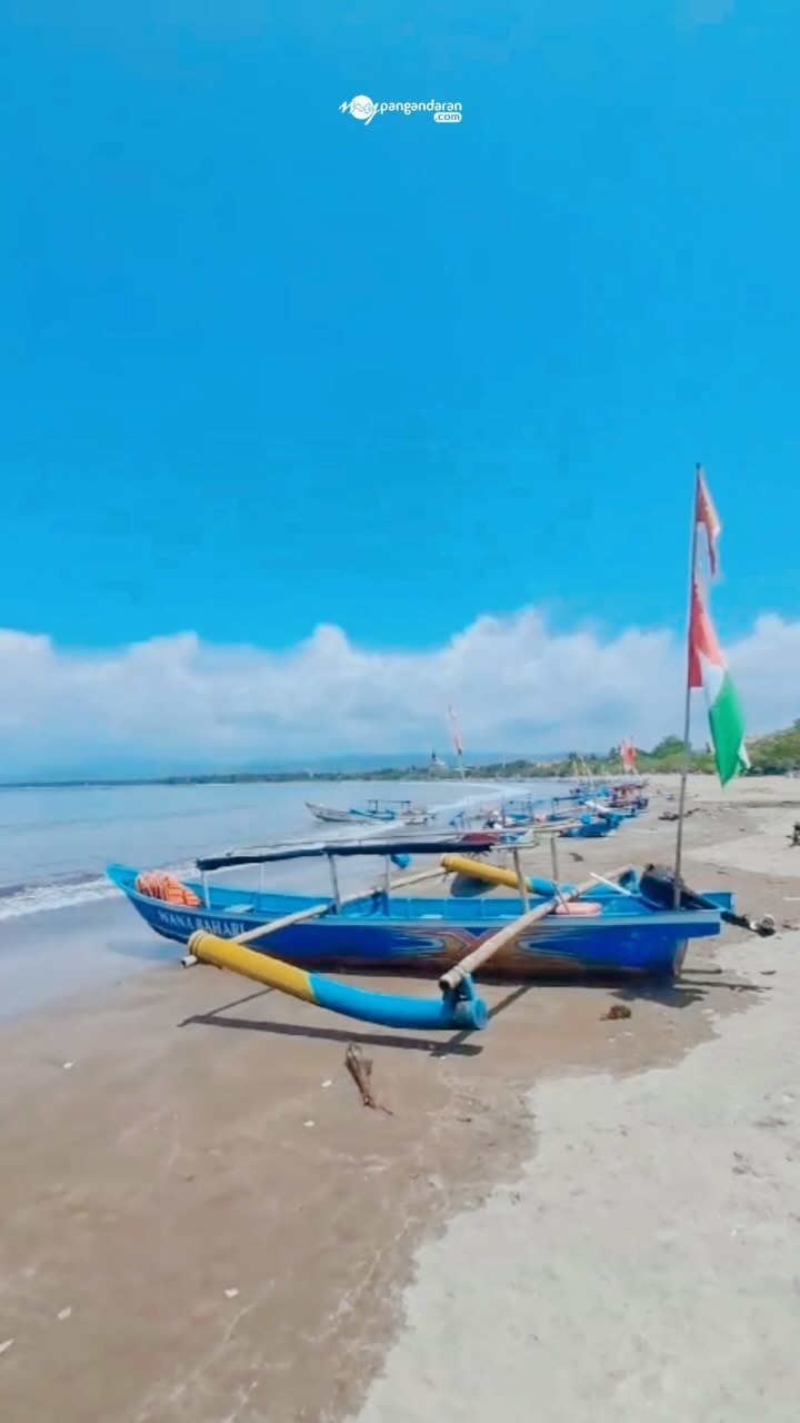 Kondisi Pantai Pangandaran hari ini 