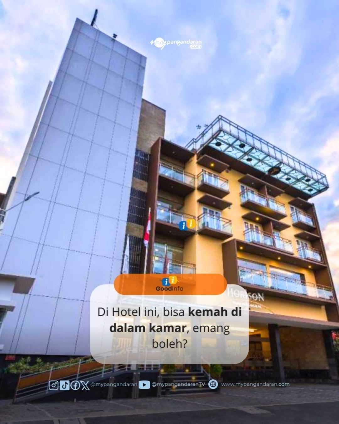 Di Hotel ini bisa kemah 