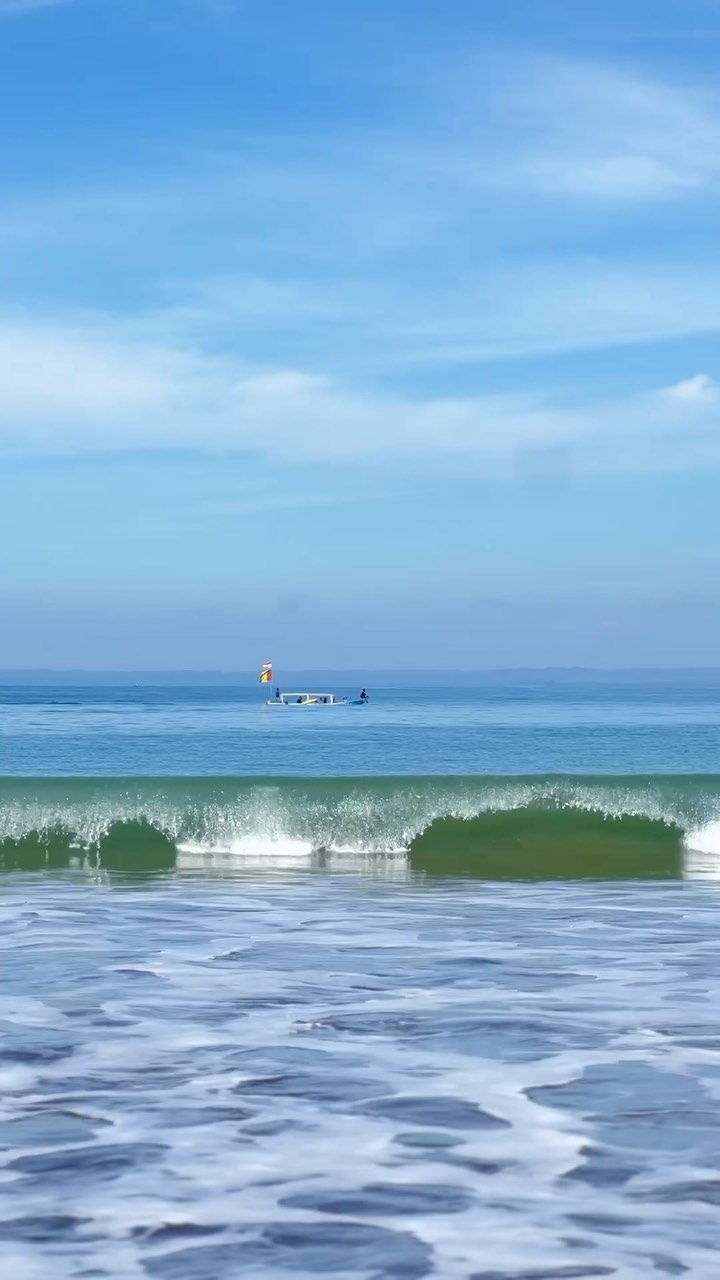 Ternyata Pantai Pangandaran kalo sepi 