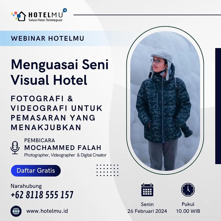 Anda hotel Owner atau Pengelola Hotel? Yuk ikuti Webinar Gratis           ...