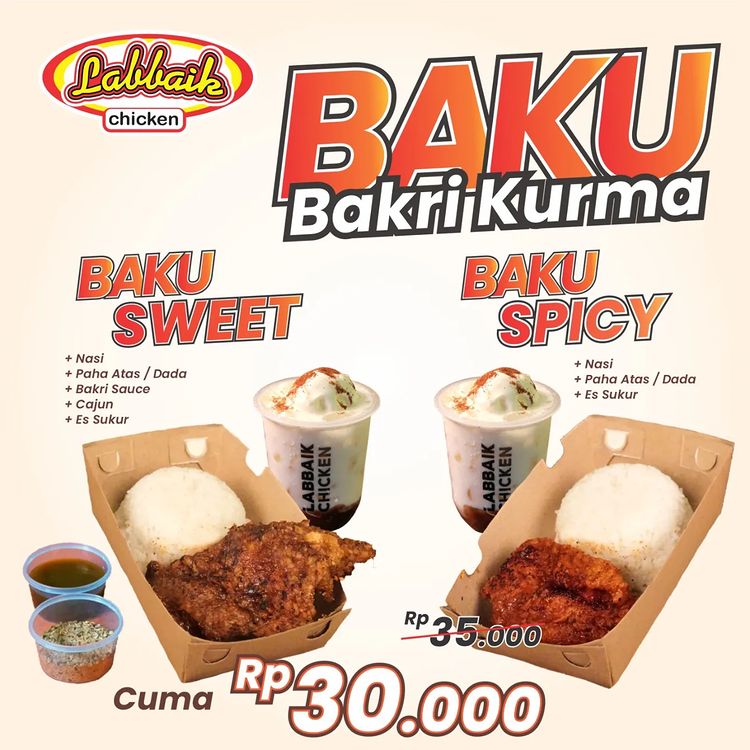 Semangatin harimu dengan promo BAKU (Bakar krispi & Es Susu           ...