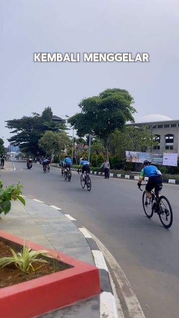 Sebanyak 202 Pesepeda kembali unjuk 