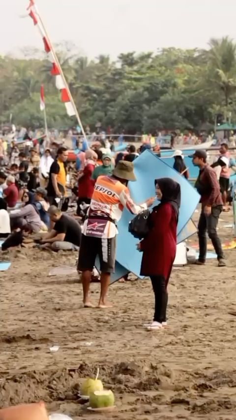 Kondisi Terkini Pantai Barat Pangandaran 