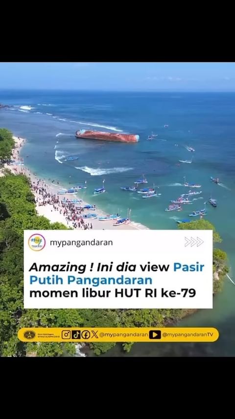 Pangandaran 18 Agustus 2024
Selamat Hari Kemerdekaan Indonesia🇮🇩
Laut Biru Dan Pasir           ...