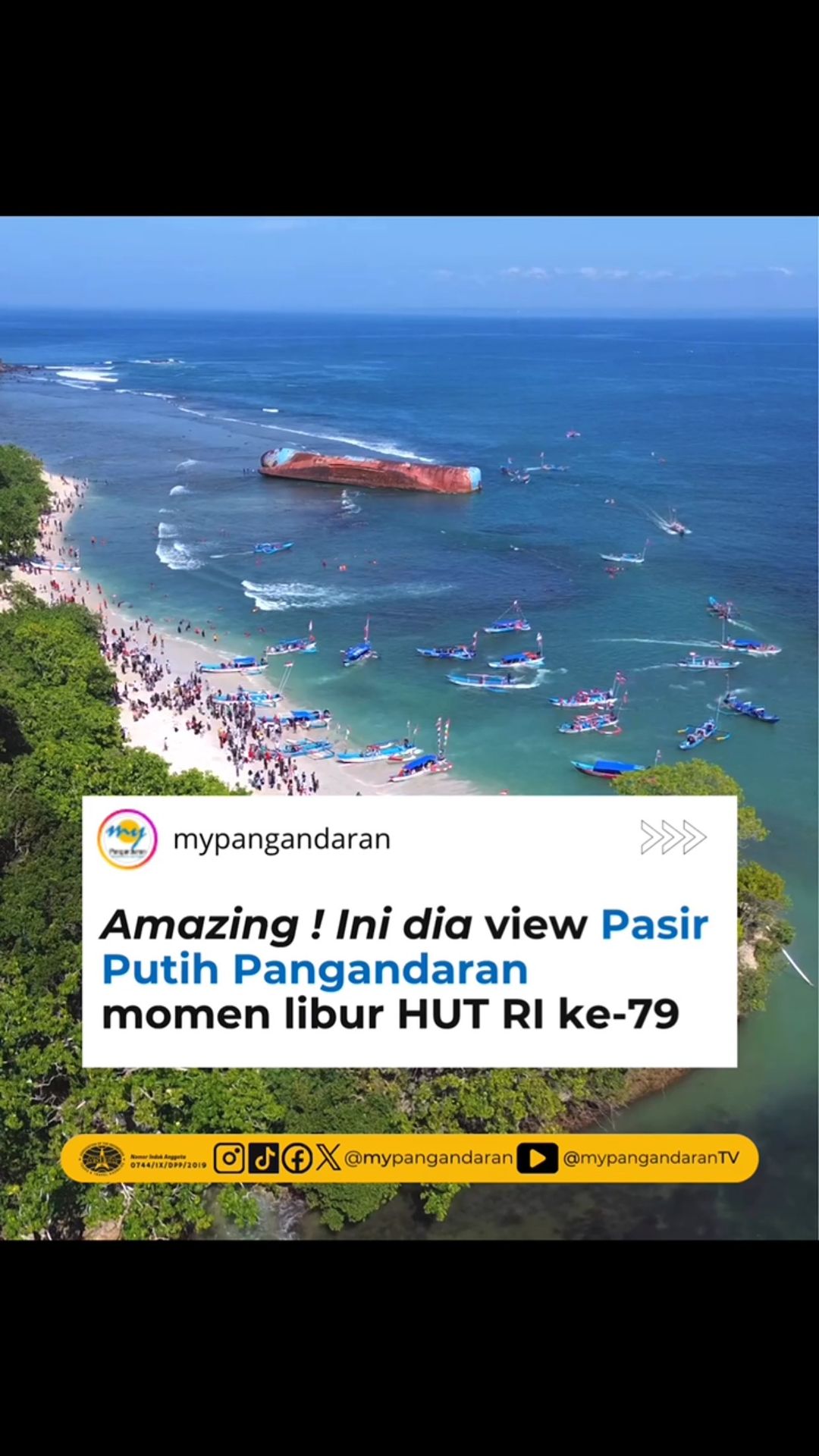 Pangandaran 18 Agustus 2024
Selamat Hari Kemerdekaan Indonesia🇮🇩
Laut Biru Dan Pasir           ...