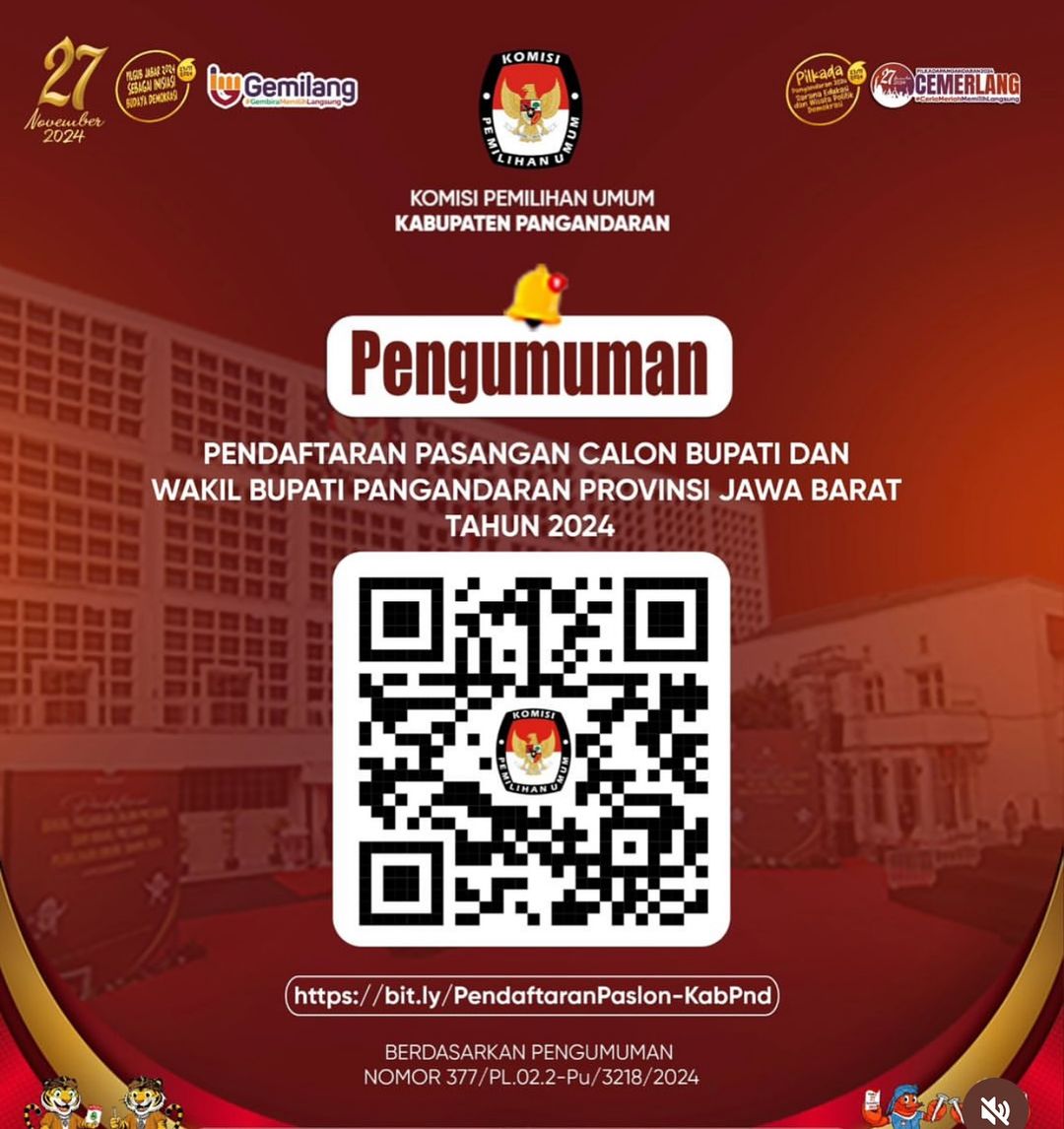 Hallo sobat Mypangandaran berikut kami sampaikan informasi pengumuman tentang Pendaftaran           ...