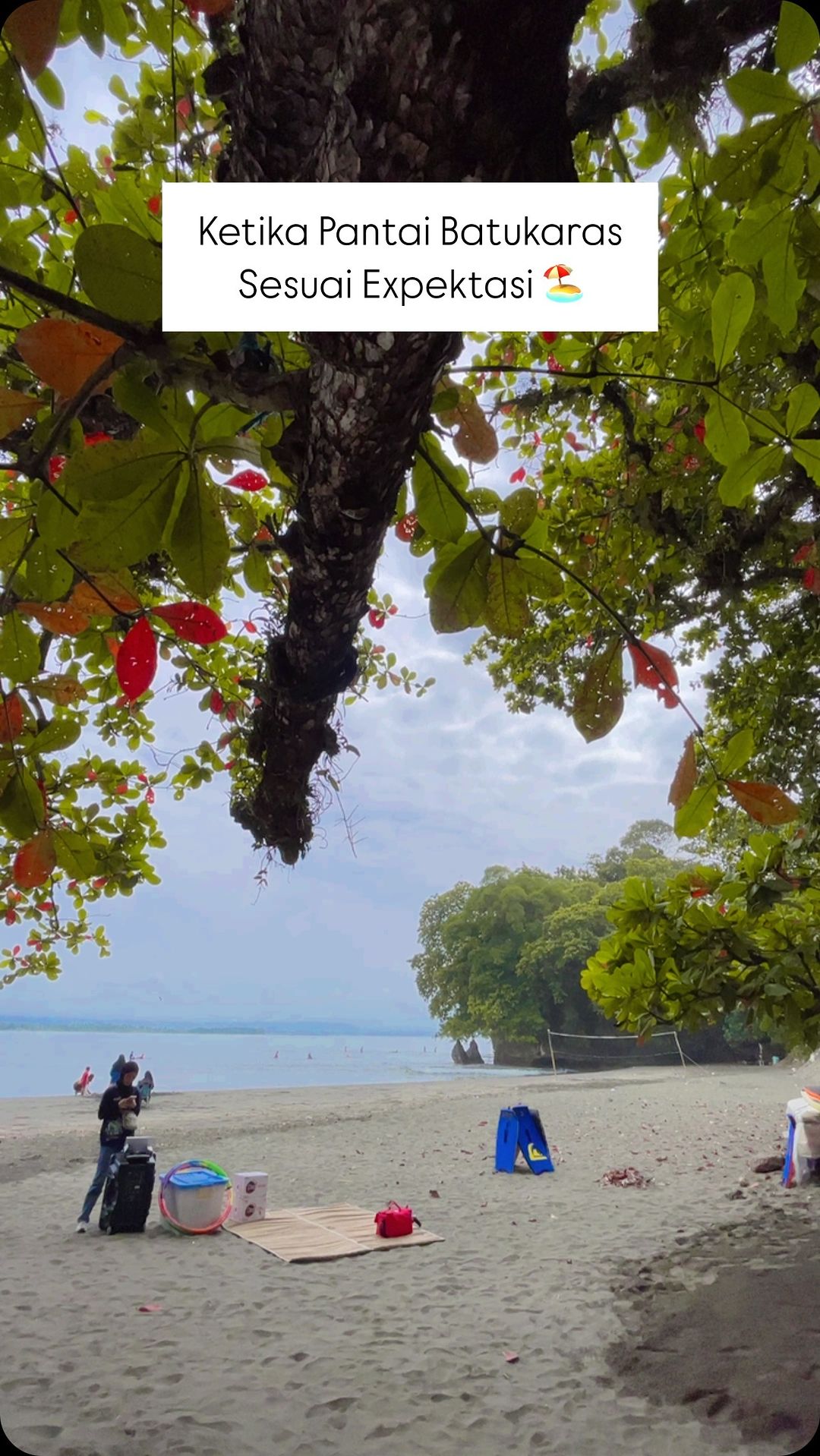 Ketika Pantai Batukaras Pangandaran Jawa 