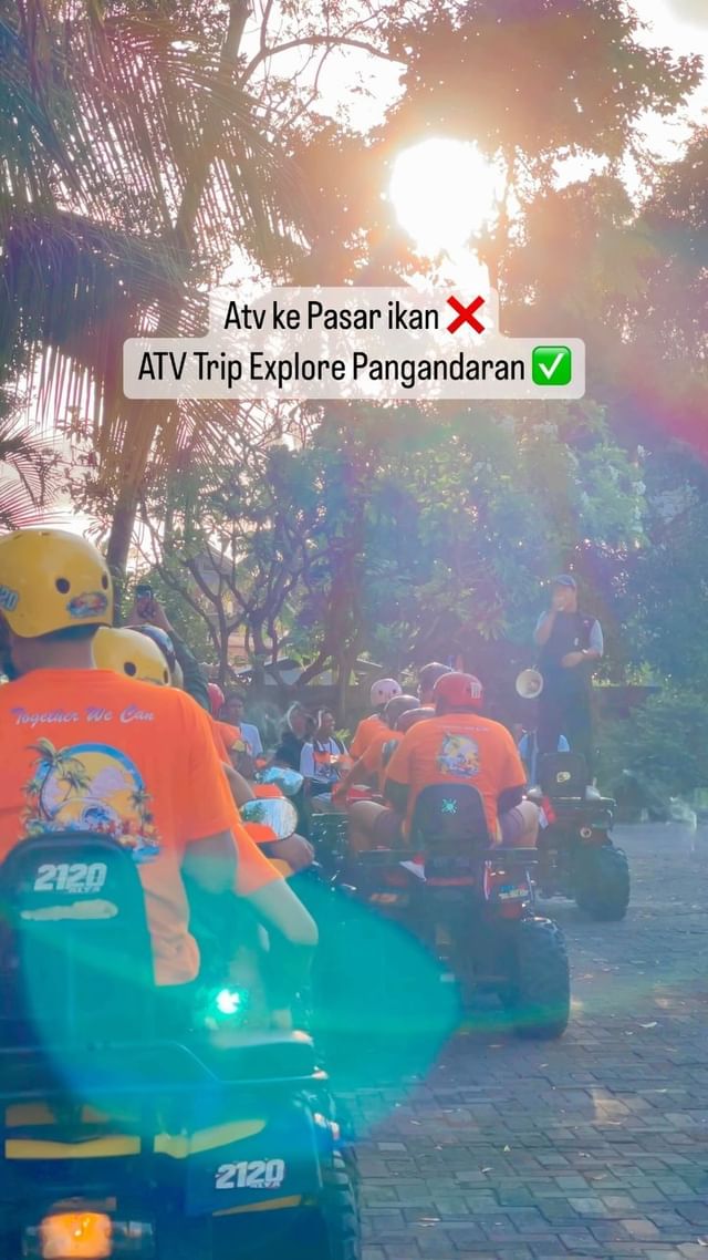 Ke Pangandara tapi Main ATV 