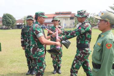 Potret Upacara Karya Bakti Skala Besar TNI di Kabupaten Pangandaran