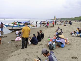 Potret Kondisi Pantai Barat Pangandaran 