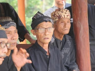 Potret Peserta Festival Nampaling di Desa Cikalong Pangandaran 